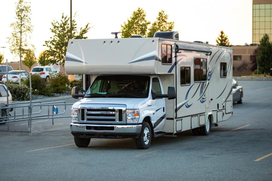 A Class-C RV, like the one thieves stole in Florida and used as a getaway car.