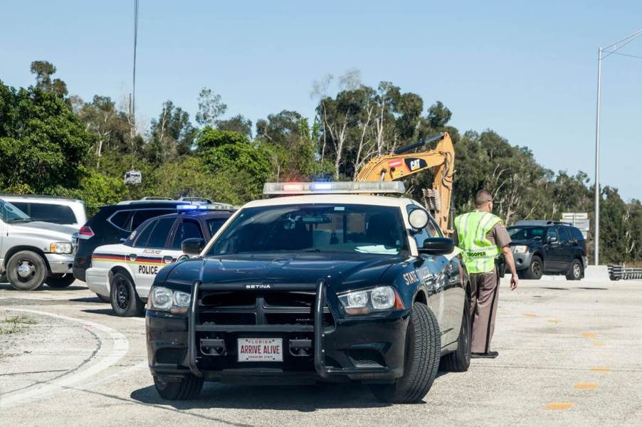 FHP officers arrested a naked Florida woman after a high-speed chase.