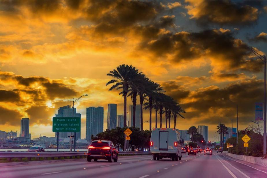A Florida man was caught and arrested for excessive speeding on a highway because he thought he was racing the cop.