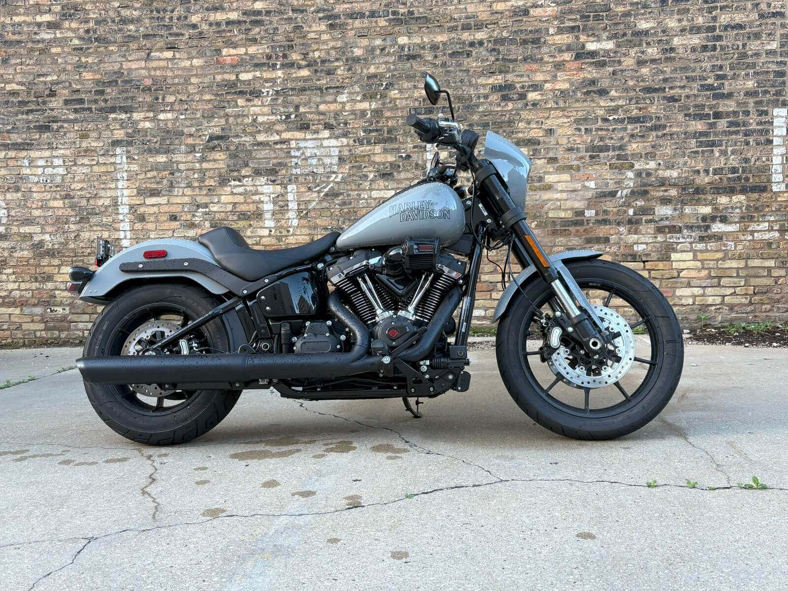 A2025 Harley-Davidson Low Rider S from the side in Milwaukee, WI.