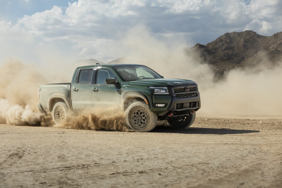 The 2026 Nissan Pro-4X R off-roading