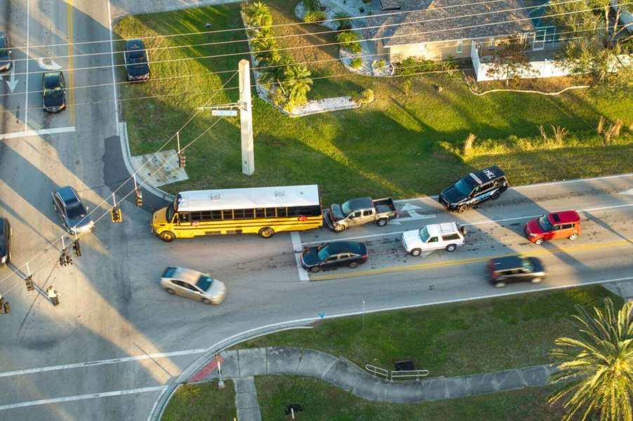 US Air Force Security Forces recently arrested a school bus driver for a DUI.