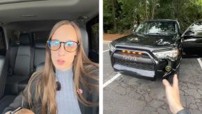 Toyota 4Runner interior and exterior