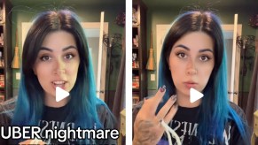 TikToker Olivia Sylvia explains her terrifying Uber ride,