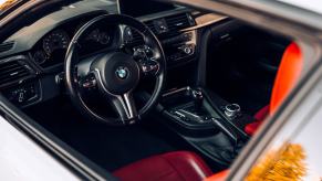BMW M4 driver's side interior