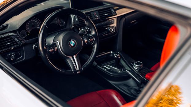 BMW M4 driver's side interior
