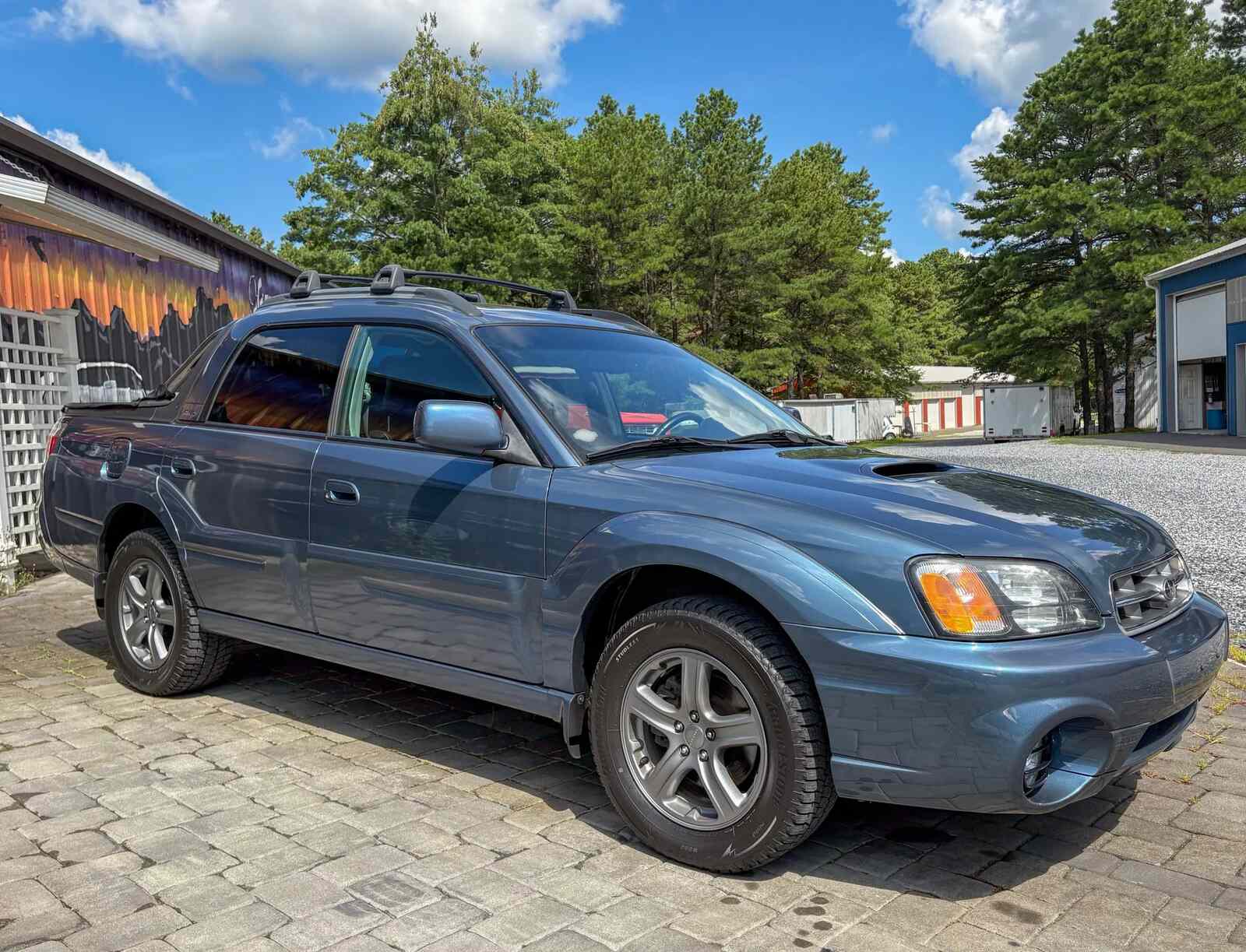 2006 Subaru Baja Turbo parked in right front angle view