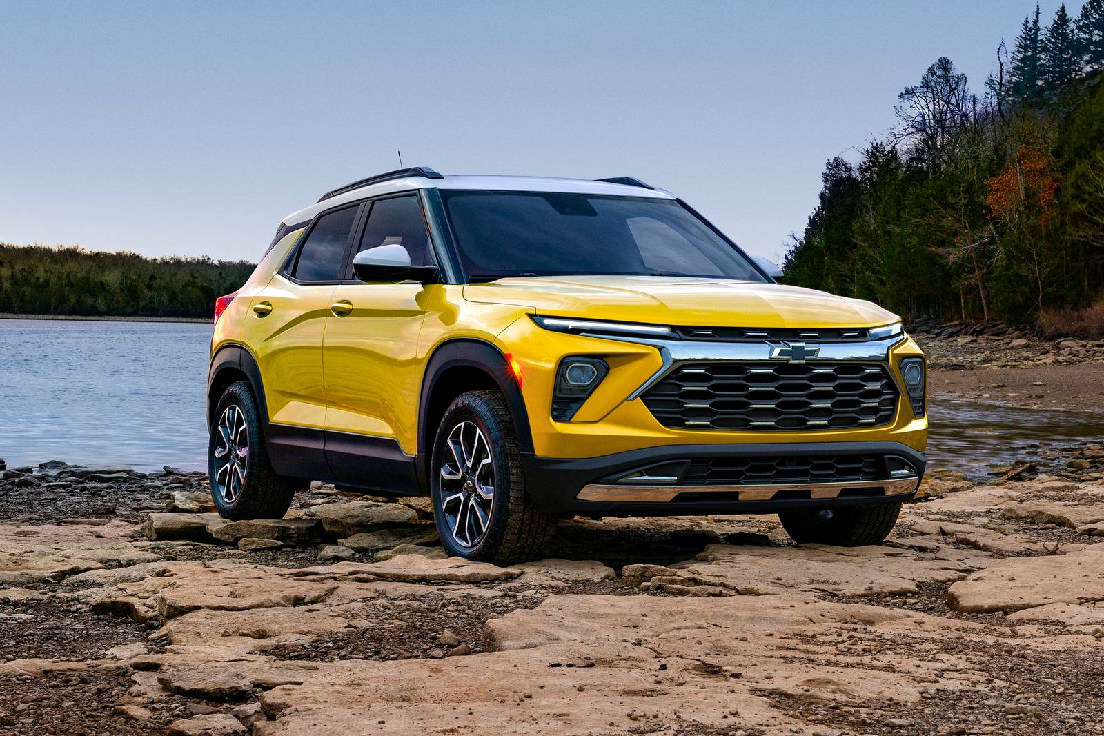 The 2025 Chevy Trailblazer off-roading