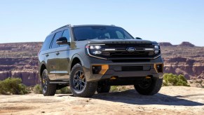 The 2025 Ford Expedition off-roading