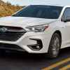 The 2025 Subaru Legacy on the road
