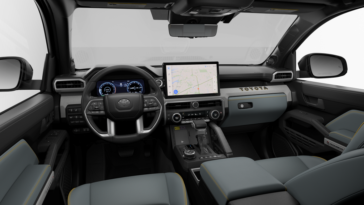 The 2025 Toyota 4Runner interior and dash