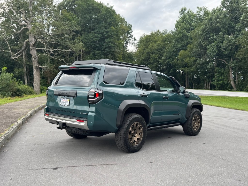 The back side of the 2025 Toyota 4Runner Trailhunter