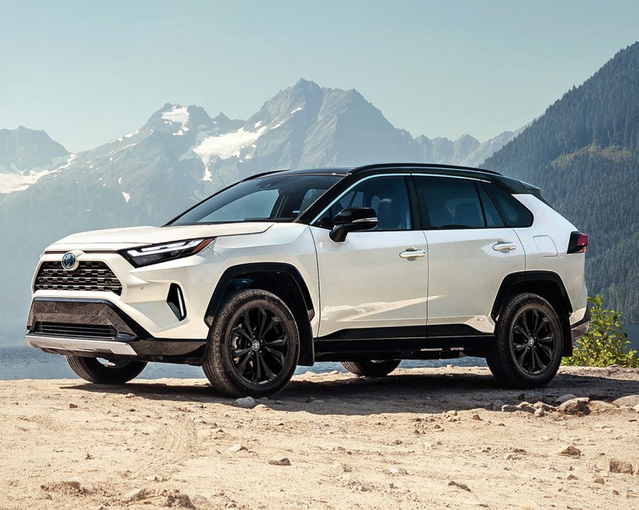 The 2025 Toyota RAV4 off-roading