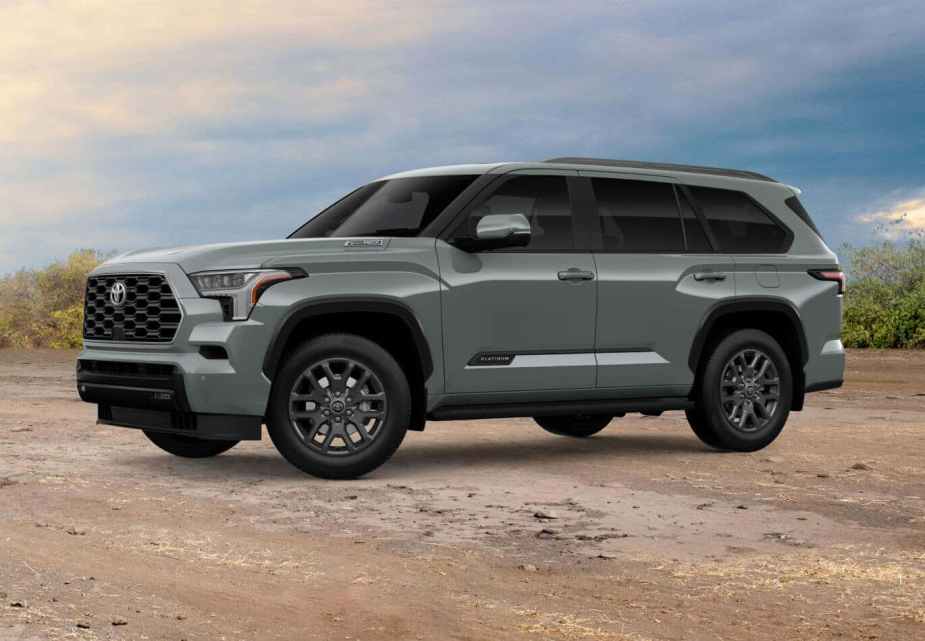 The 2025 Toyota Sequoia off-roading