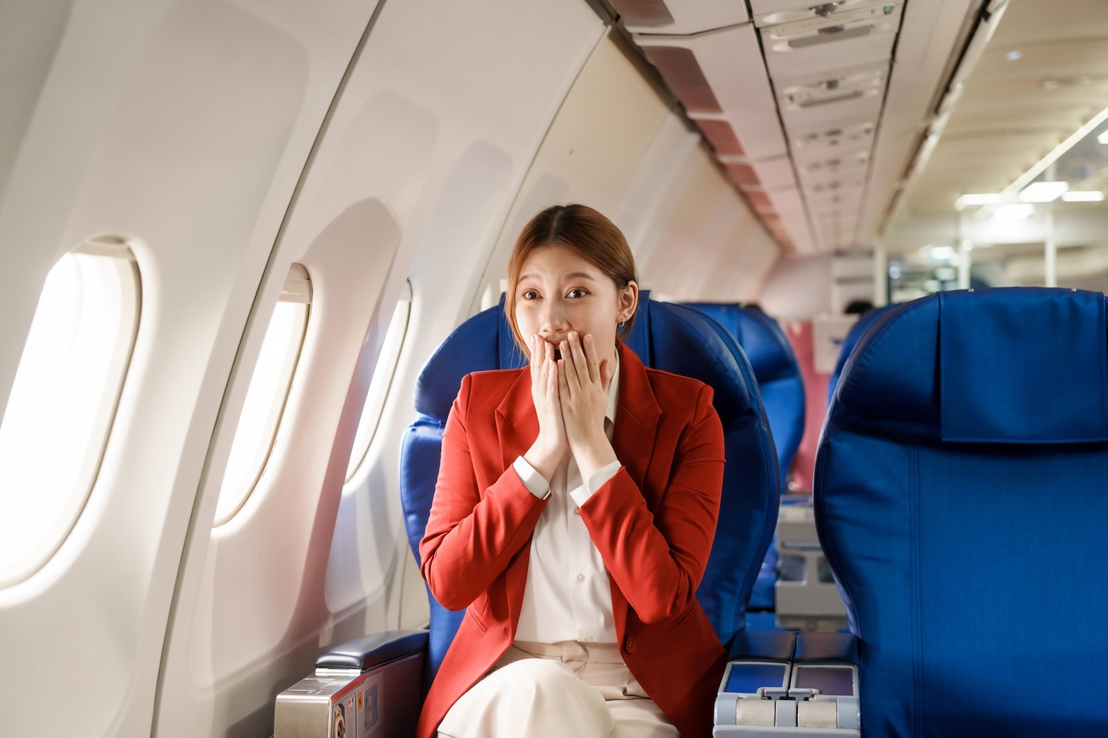 Shocked passenger on British Airways flight where attendant was naked and high