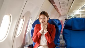 Shocked passenger on British Airways flight where attendant was naked and high