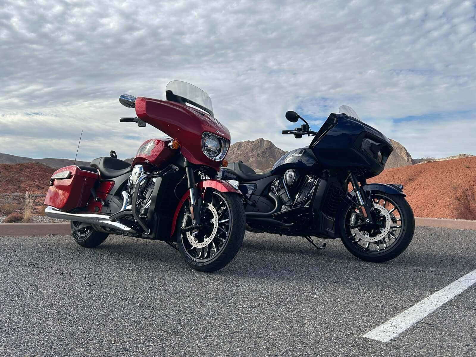 A new Indian Chieftain and Challenger.
