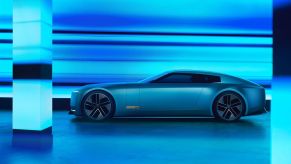 Jaguar Type 00, one of the next steps for JLR. But a recent cyberattack won't stop production of this model.