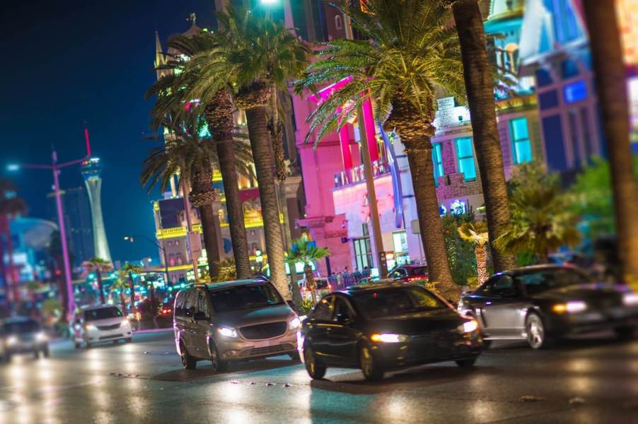 A busy street in Las Vegas was the scene of a recent and violent episode of road rage.