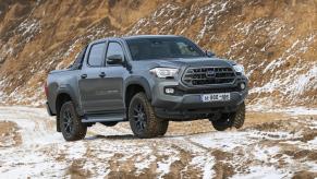 The Toyota Hilux with a Tacoma grille
