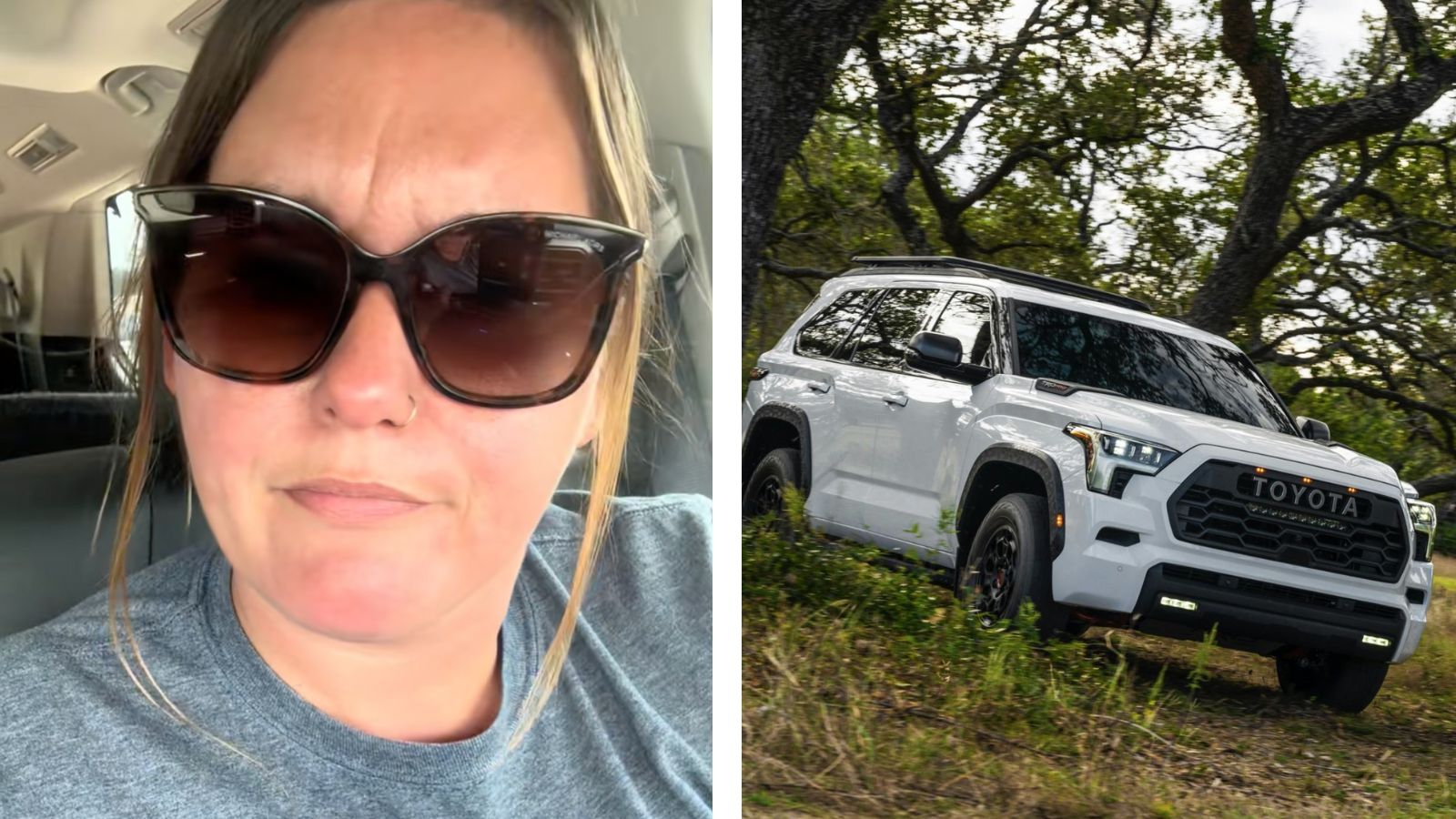 The 2024 Toyota Sequoia off-roading