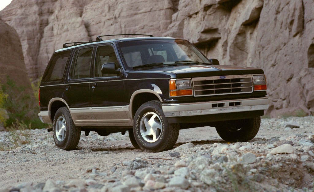 The 1991 Ford Explorer off-roading
