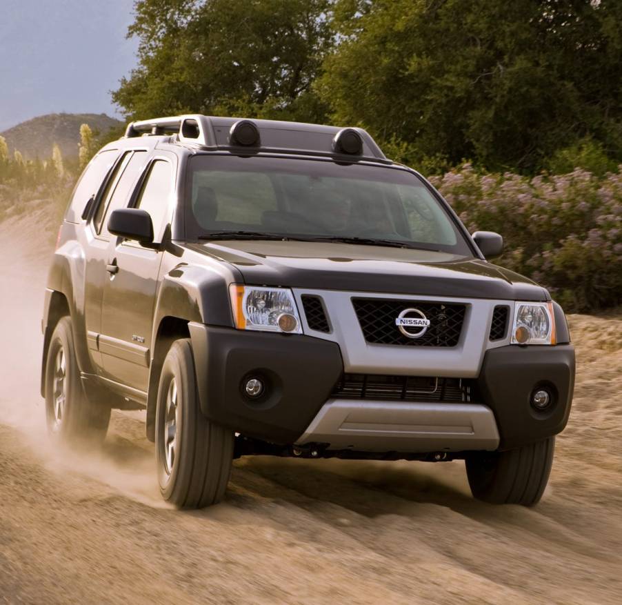 The 2011 Nissan Xterra off-roading