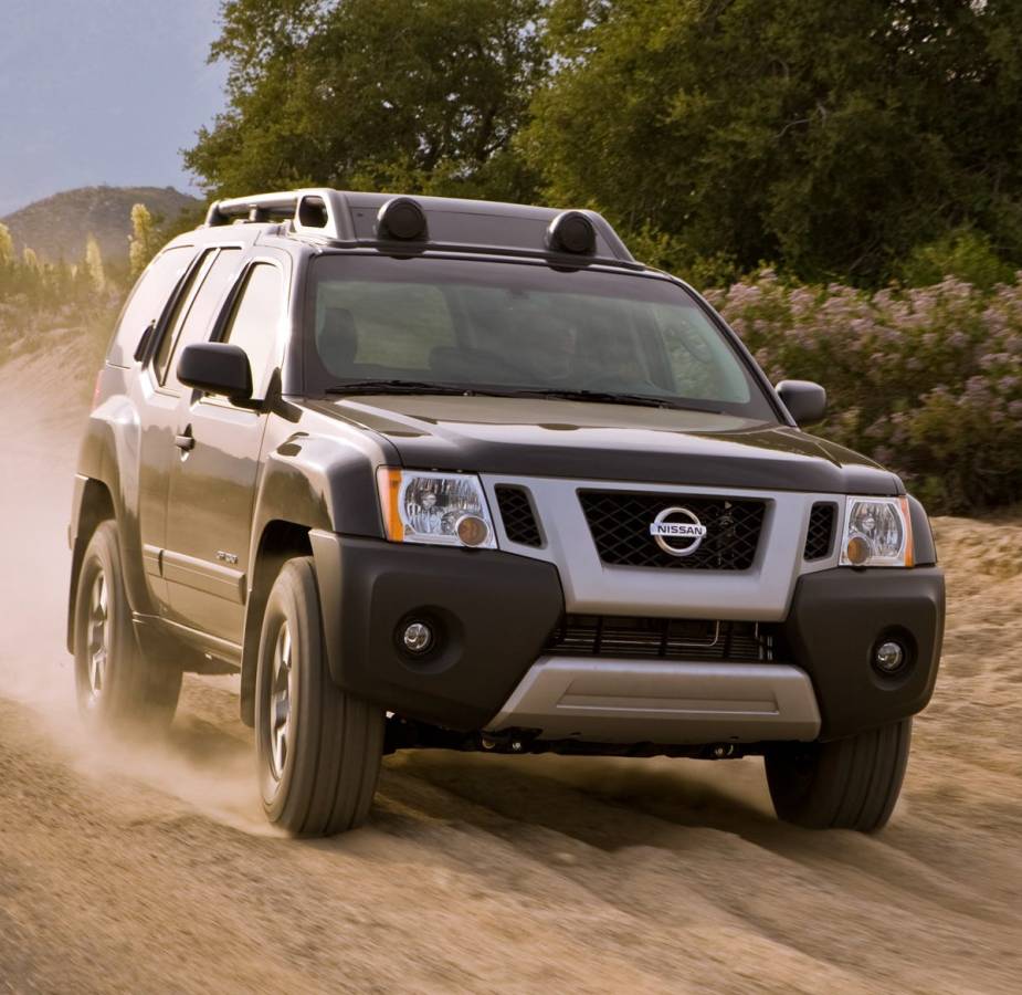 The 2011 Nissan Xterra off-roading