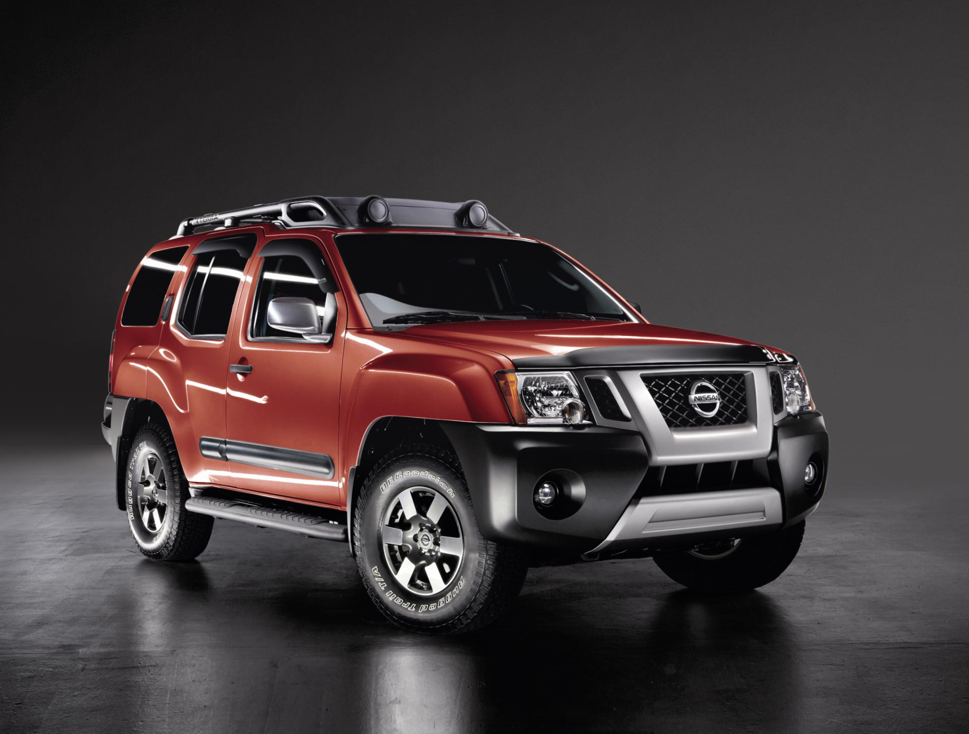 The 2015 Nissan Xterra on display