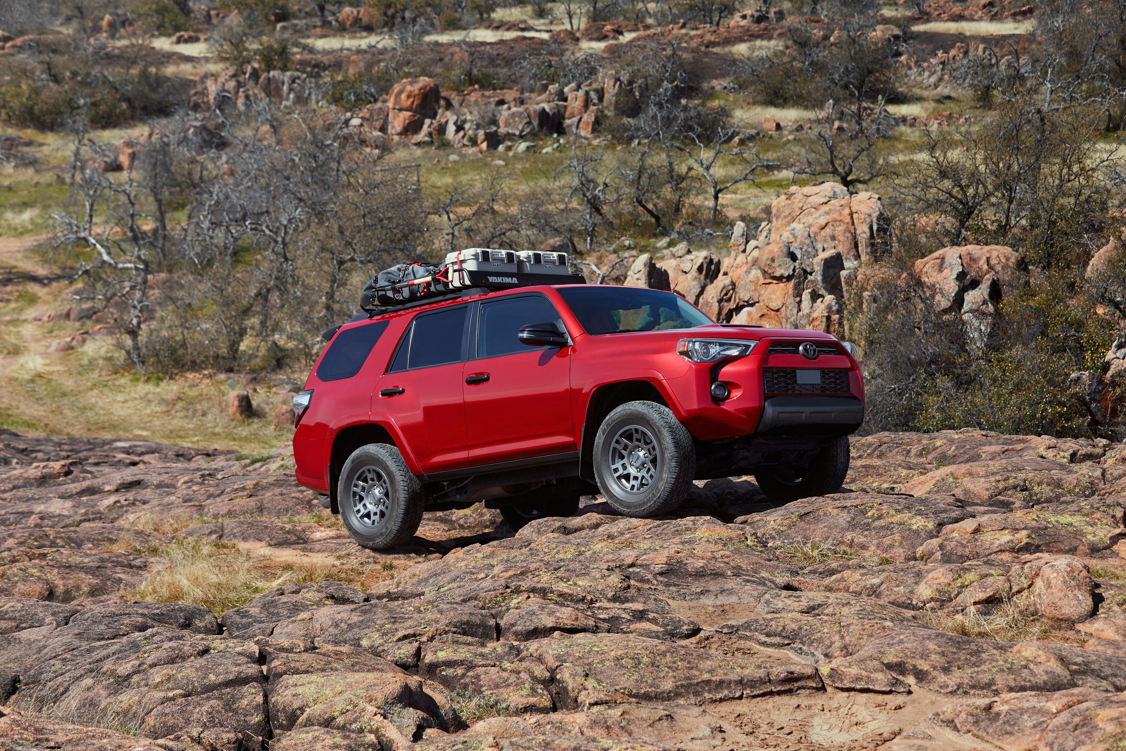 The 2024 Toyota 4Runner off-roading