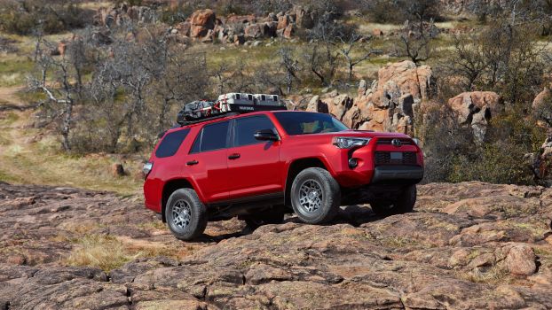 The 2024 Toyota 4Runner off-roading