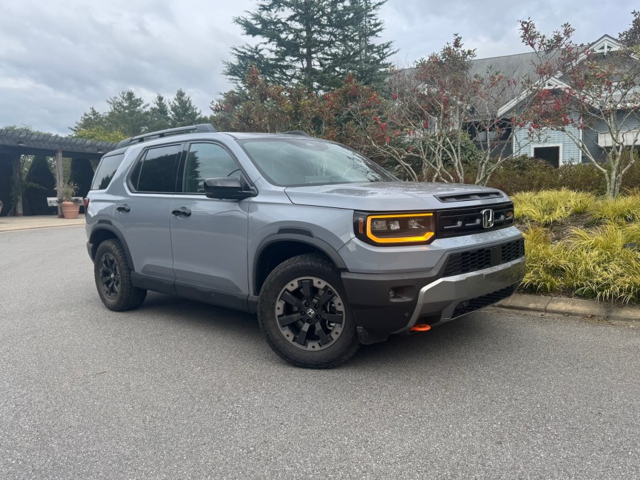2026 Honda Passport TrailSport near trees