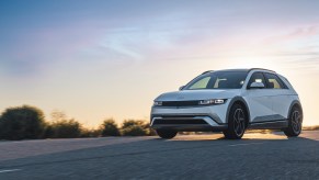 The 2026 Hyundai Ioniq 5 on the road