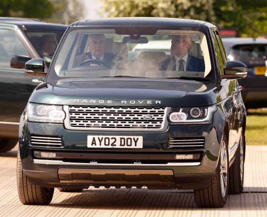 Andrew Windsor drives a Range Rover SUV