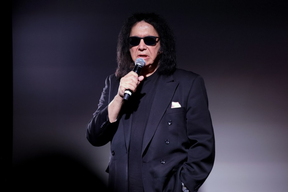 Gene Simmons on stage