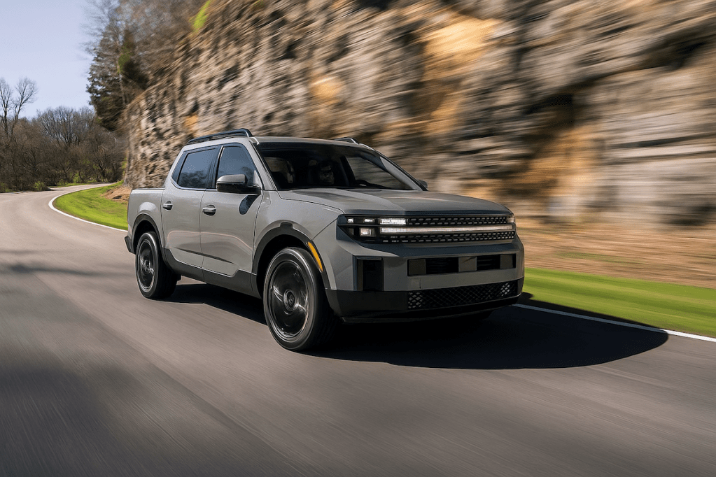 Hyundai Mid-Size Truck Rendering