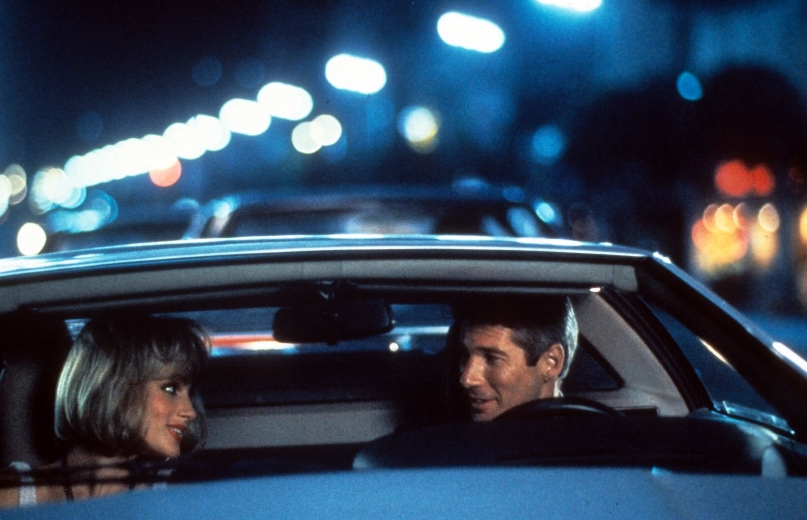 Julia Roberts and Richard Gere ride in a Lotus after Ferrari banned Pretty Woman movie