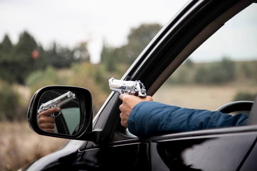 A 19-year-old Texas driver with a hand gun and a history of violence engaged in another instance of road rage.