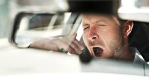 A sleepy driver, like the one who crashed his Tesla in Illinois after falling asleep while using Autopilot.