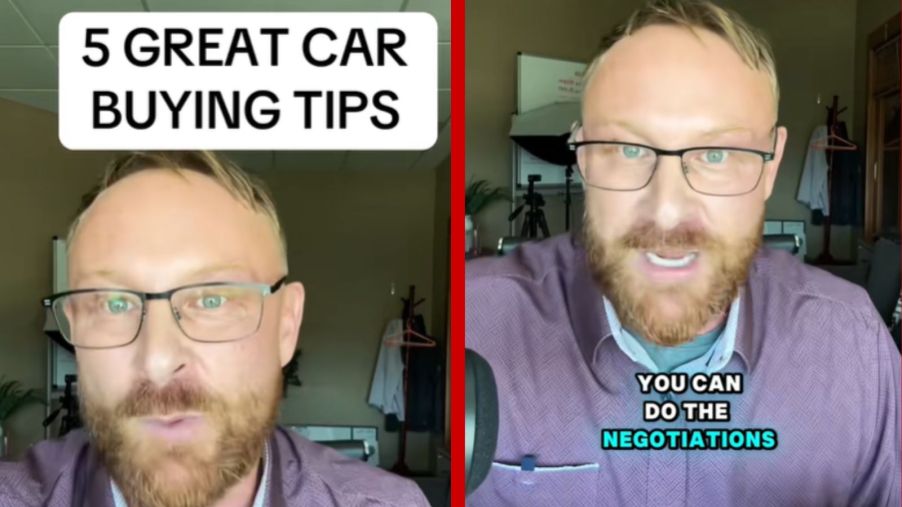 A TikToker shares car-buying tips