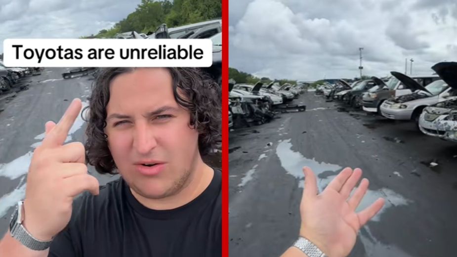A TikToker argues that Toyota and Lexus cars are unreliable
