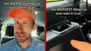 A TikToker explains a strange detail they noticed in a Toyota Land Cruiser trunk
