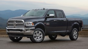 The 2018 Ram 2500 HD on pavement