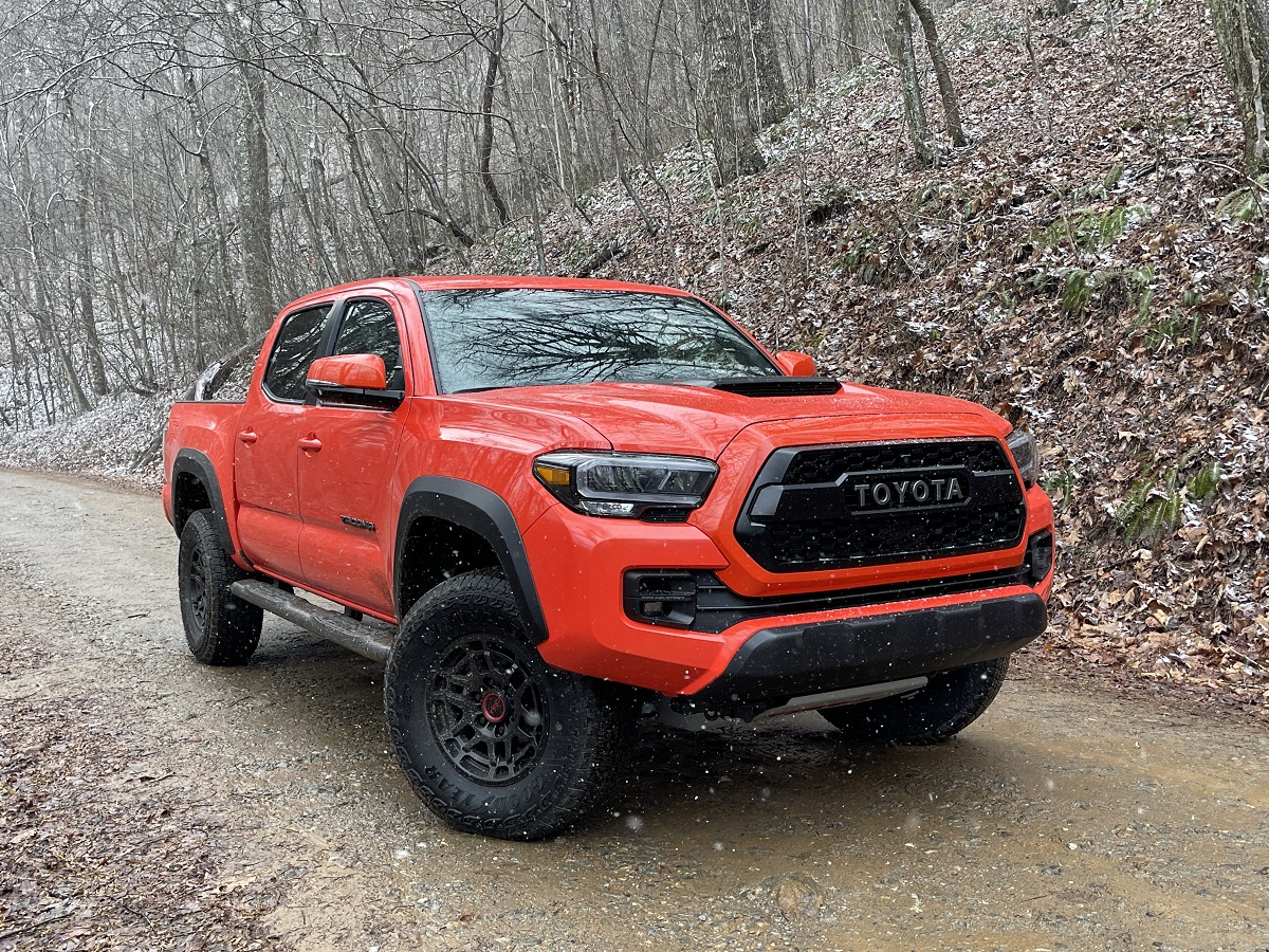 The 2023 Toyota Tacoma off-roading