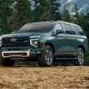 The 2025 Chevy Tahoe off-roading