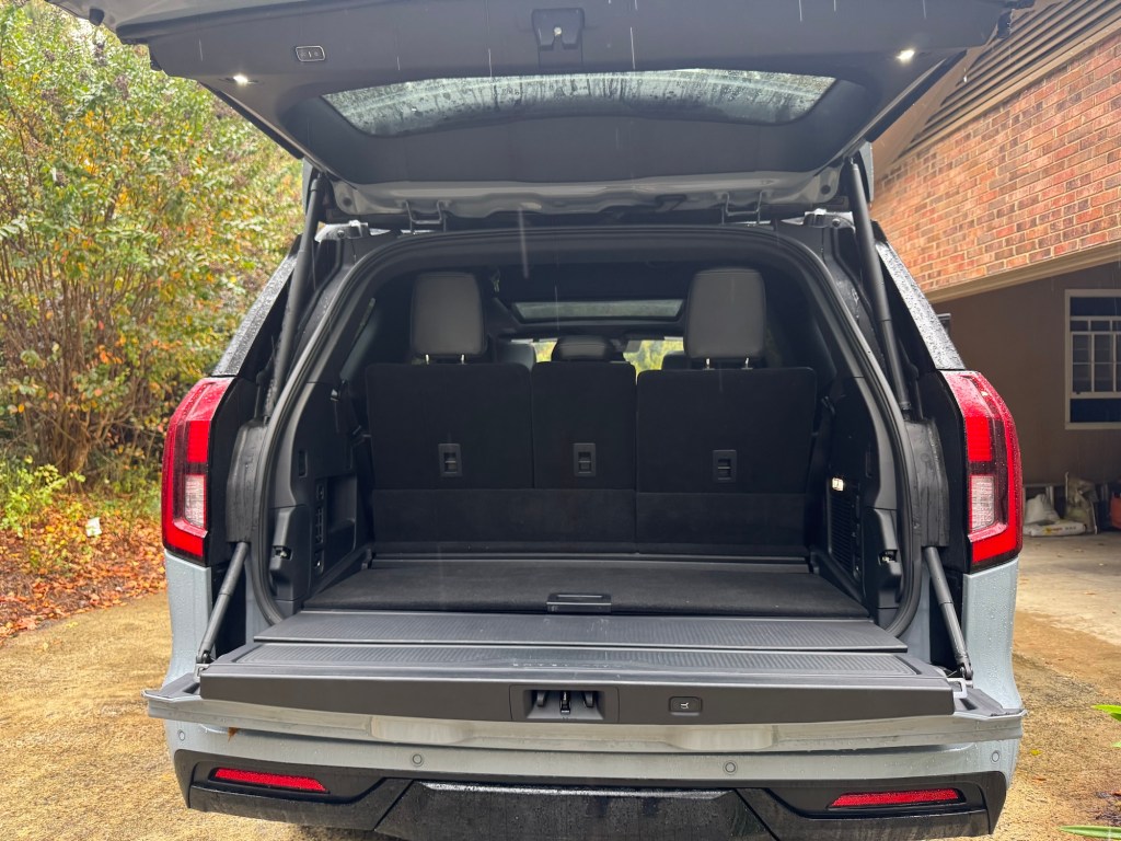 The 2026 Ford Expedition's split tailgate