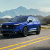 The 2025 Honda CR-V on the road