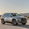 The 2025 Hyundai Tucson on pavement
