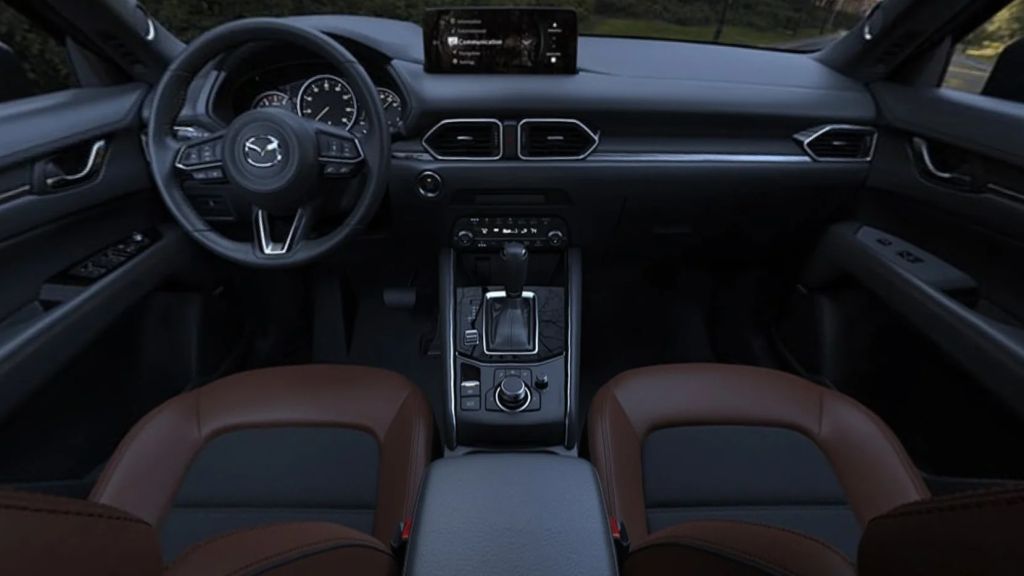 The 2025 Mazda CX-5 interior and dash