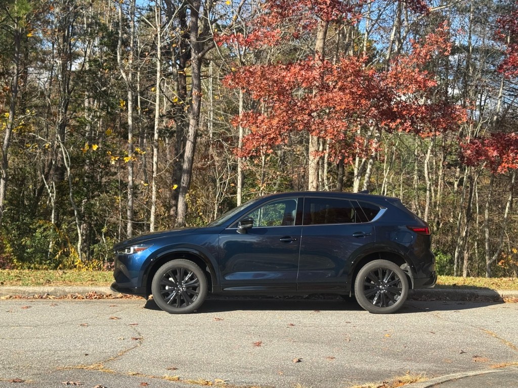 A side view of the 2025 Mazda CX-5